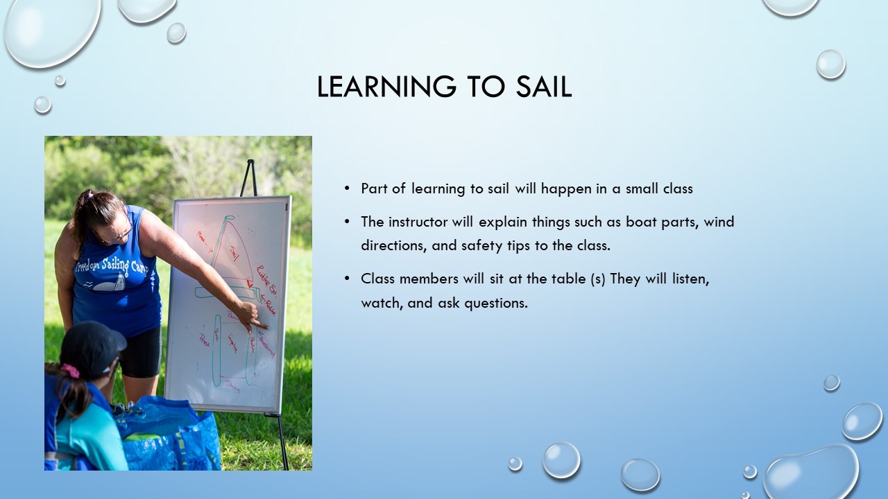 Learning to sail